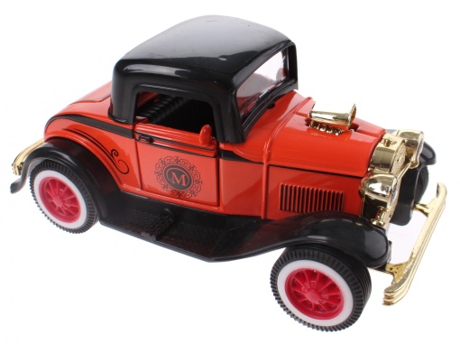 Macheta metalica 1920 Classic, 12 cm, Portocaliu, Toi-Toys