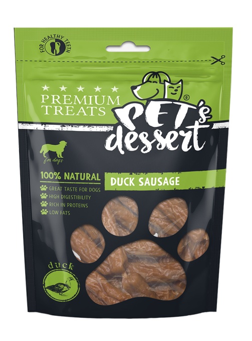 Pet s Desert Dog Duck Sausage 80 Gr LSS-08