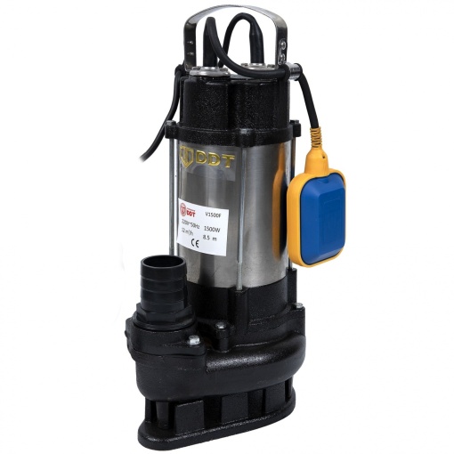 Pompa submersibila de apa murdara DDT V1500F, 1500 W, 12 mc/h