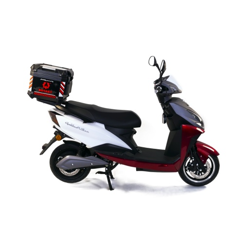 Scuter Rotakt Galileo Ultra, Viteză maximă 45Km/h, Autonomie 45Km, Putere 2400W, Acumulatori 72V / 30Ah, Timp de încărcare 6-8h, KeyLess Go, USB, NFC/Bluetooth
