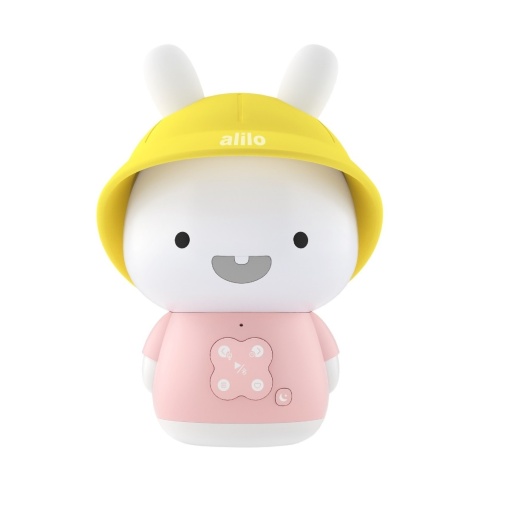 Alilo Baby Bunny - Iepuras interactiv cu povesti si cantece, roz, in limba romana si engleza
