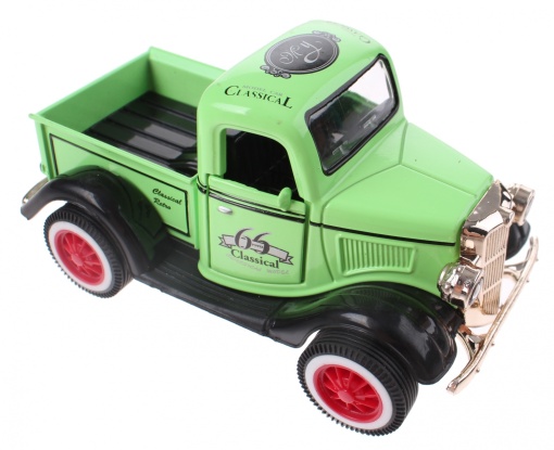 Macheta metalica 1920 Classic, 12 cm, Verde, Toi-Toys