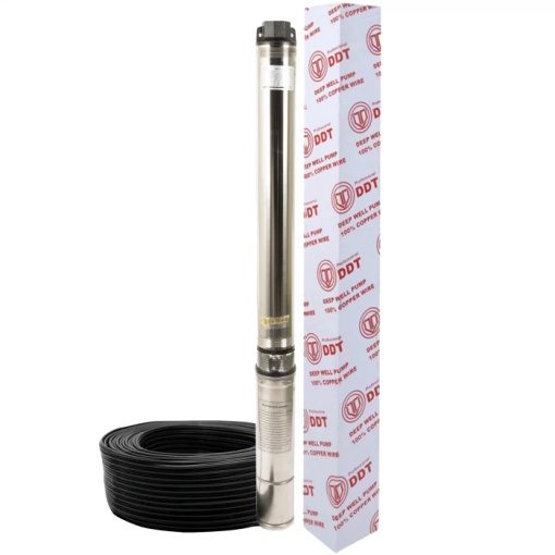 Pompa submersibila de mare adancime, DDT 20 turbine 4SDM2-20, 2200 W, 160 m inaltime, 10 mc/h, 1.5"