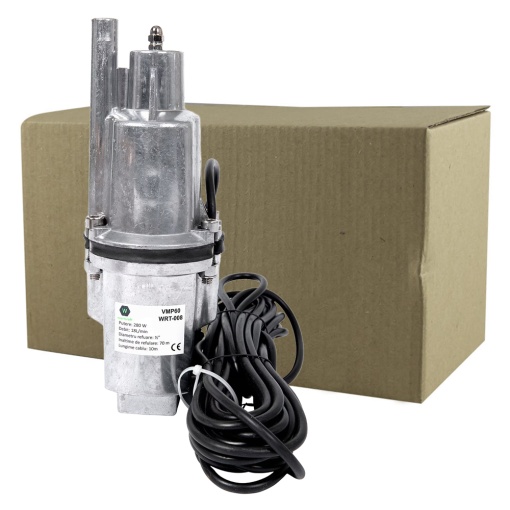 Pompa submersibila din inox VMP, 280 W, 70 m inaltime, 1.5 mc/h, 1/2"