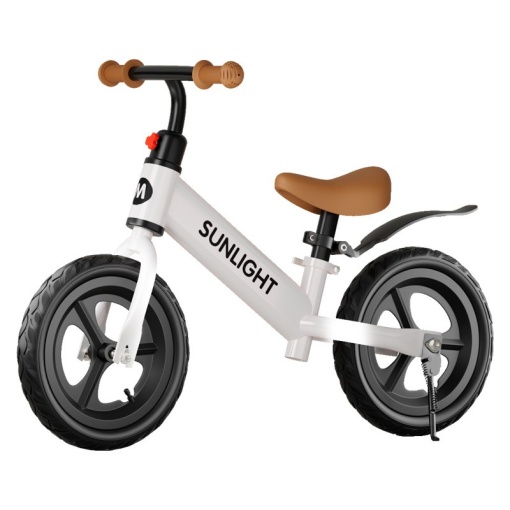 Bicicleta de Echilibru, Pentru Copii, Flippy, Fara Pedale, Cu Doua Roti, 2-6 Ani, Inaltime Reglabila, 82 x 55 x 45 cm, Alb
