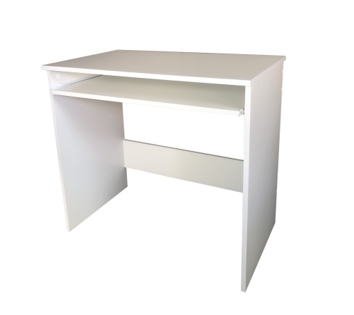 Birou Ivett, alb, 80x48x73 cm