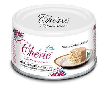 Cherie Kitten Cat Mousse cu Pui