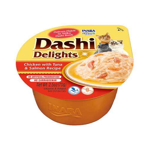 Ciao Dashi pentru pisici cu Pui, Ton si Somon