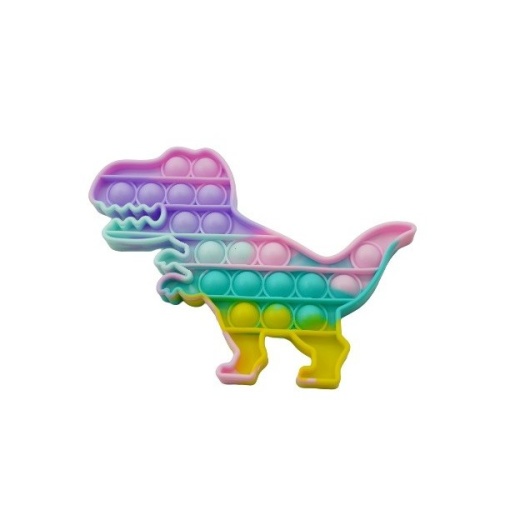 Jucarie Pop it Now &amp; Flip it, Push Bubble Dinozaur Multicolor