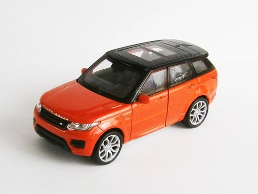 Macheta metalica Welly 1:34 Land Rover Range Rover Sport, Rosu