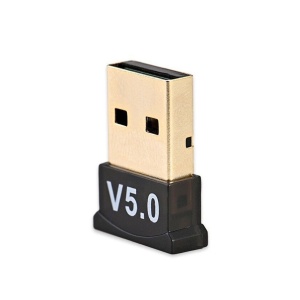 Adaptor Bluetooth, Flippy, 5.0, Wireless, pentru PC/Laptop, Interfata USB, 20 mbps, Negru - Img 1