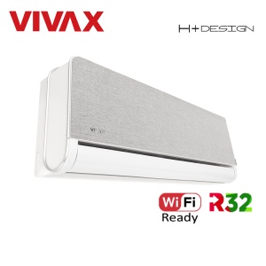 Aer Conditionat VIVAX H+Design ACP-12CH35AEHI+ Silver Wi-Fi Ready R32 Inverter 12000 BTU/h