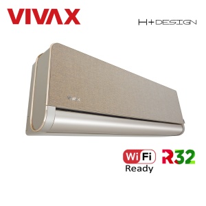 Aer Conditionat VIVAX H+Design ACP-18CH50AEHI+ Gold Wi-Fi Ready R32 Inverter 18000 BTU/h - Img 1