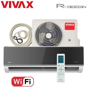 Aer Conditionat VIVAX R-Design ACP-18CH50AERI SILVER MIRROR Wi-Fi Kit de instalare inclus R32 Inverter 18000 BTU/h - Img 5