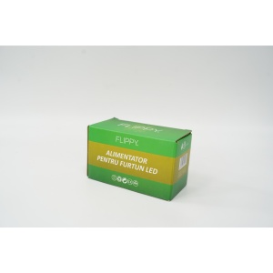 Alimentator pentru furtun luminos, fara joc de lumini, 220 V, 3 A, max, 660 W, Flippy, fir negru - Img 3