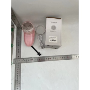 Aparat Pentru Curatat Scame, Par Si Praf, Flippy, Pentru Diferite Tipuri De Material, Cu Lame Din Otel Inoxidabil, Incarcare Prin USB Type-C, Cu Perie De Curatare si Cablu USB Incluse, 13x7 cm, Roz - Img 2