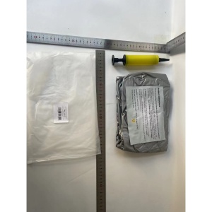 Bar gonflabil/Suport de pahare plutitor, Flippy, cu 8 compartimente, pompa inclusa, PVC, Gri, 25x18,5x4 cm - Img 8