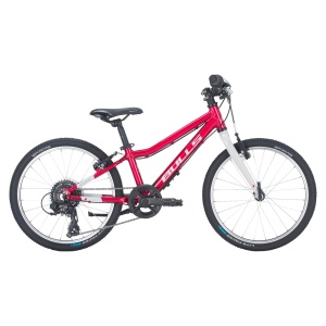 Bicicleta Copii Bulls Tokee Lite 20 - 20 Inch, Rosu-Alb - Img 1