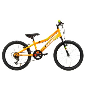 Bicicleta Copii DHS Turbo - 20 Inch, Portocaliu - Img 1