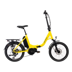 Bicicleta Electrica Pliabila Devron 20126 - 20 Inch, M, Galben - Img 1