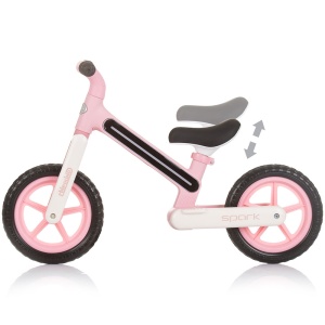 Bicicleta fara pedale Chipolino Spark pink - Img 3
