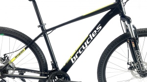 Bicicleta MTB 29″ BR Tornado, cadru Aluminiu, 21 viteze, cu Shimano, Negru - Img 3