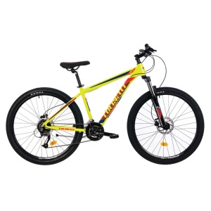 Bicicleta MTB Colinelli COL27, Marimea M, 27.5 inch, Verde, Schimbator Shimano Altus, 24 Viteze, Cadru Aluminiu, Frane pe Disc - Img 1