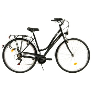 Bicicleta Oras Dhs City 28001 - 28 Inch, L, Negru - Img 1