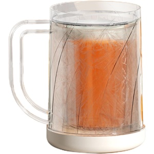 Cana Frigorifica cu Gheata, Flippy, 14.2 x 10.4 x 14.7 cm, Plastic, 800 ml, Transparent - Img 4