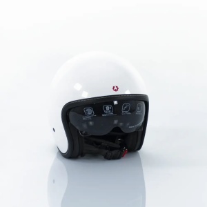 Casca Motocicleta, Scuter, Triciclu, Rotakt OP11, ABS, Certificare ECE.R22.06, Alb, Marime L - Img 3