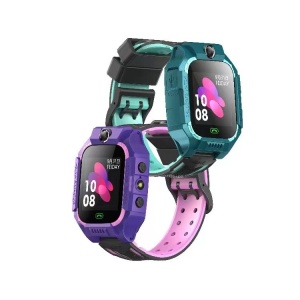 Ceas Smartwatch Flippy, Pentru Copii, Model Q19 Z6, Localizare LBS, Istoric Traseu, Monitorizare Spion, Camera Foto, Lanterna, Chat Vocal, Apel SOS, Roz/Mov - Img 11