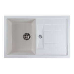 Chiuveta de bucAƒtAƒrie Elefant Premium Troya 7850 , Alb 776x496 mm