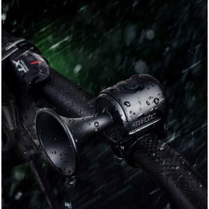 Claxon electric pentru bicicleta, Flippy, rezistent la apa, 120 dB, albastru - Img 4
