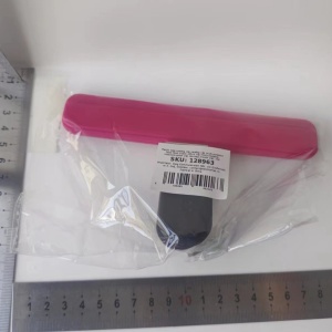Cleste Multifunctional pentru Sigilarea Pungilor, Flippy, din Plastic, Mentine Alimentele Proaspete, 15x7.5 cm, Roz - Img 3