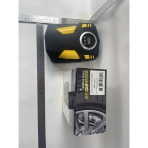 Compresor Auto Portabil cu Lanterna si Afisaj Electornic Flippy, DC 12V, 120W, 35L/min, Cablu de alimentare 3m, Pompa Biciclete, Moto, Mingi, Saltele, Max 10.3bar, lumina LED, Negru - Img 9