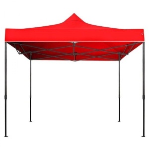 Cort pliabil pentru Evenimente, cadru metalic pentru curte si gradina, 2x2 m, Rosu, Flippy - Img 2