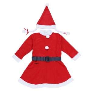 Costum Craciunita Flippy® Fata, 4-6 ani, 3 piese, Polar - Img 1