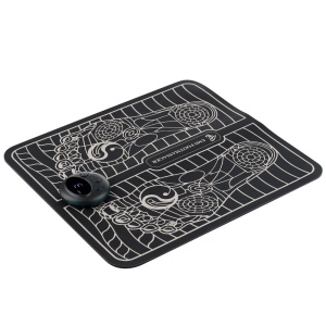 Covoras de Masaj pentru Picioare, EMS, 4 Niveluri de Intensitate, Incarcare USB, Ecran LED, Telecomanda Inclusa, Negru - Img 4