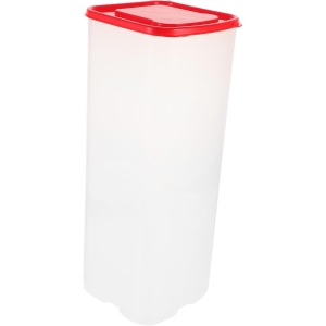 Cutie Depozitare Paine, Flippy, din Plastic, 34 x 13 cm, Pastreaza Prospetimea, Capac Rosu - Img 6