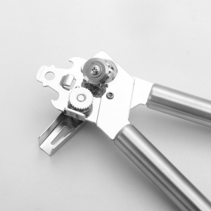 Deschizator conserve Flippy, material inox, ergonomic, gri - Img 4
