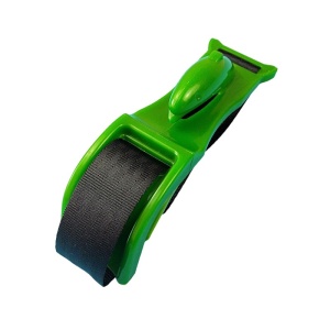 Deviator Centura de Siguranta, Flippy, pentru Burtica Gravidelor, Universal, Ajustabil, 21x6 cm, Model Delfin Verde - Img 1