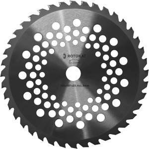 Disc cosire pentru motocoasa, dinti vidia, 40T, 255 x 25.4 x 1.3 mm RODT40251A - Img 2