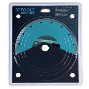 Disc diamantat turbo 230x25.4x7mm - Img 3