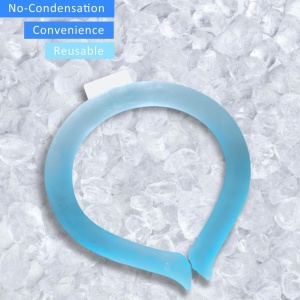 Dispozitiv De Racorire Tip Guler, Flippy, Pentru Scaderea Temperaturii Corpului, Cu Racire Rapida, Reutilizabil, Non-Toxic, TPU, Diametru de 120 mm - Img 6