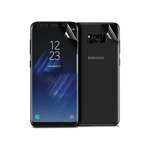 Folie Plastic Samsung Galaxy S8 Plus Fata-Spate Transparent - Img 2