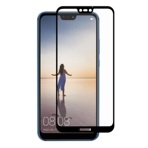 Folie Sticla Flippy® compatibila cu Huawei Ascend P20 Lite 111D Negru - Img 1