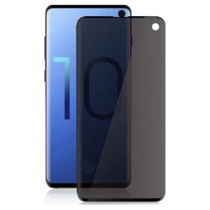 Folie Sticla Securizata Curbata Flippy pentru Samsung S10 Full Glue Privacy Negru - Img 1