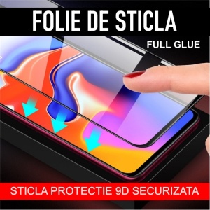 Folie Sticla Securizata Flippy compatibil cu Honor Magic 5 Lite 5G, Full Glue Negru - Img 2