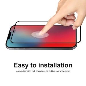 Folie Sticla securizata, Flippy, compatibila cu Samsung A54 5G, Full Glue, cu margini negre - Img 3