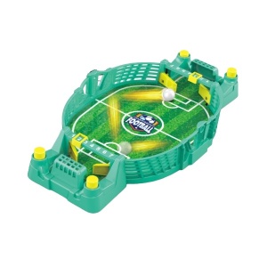 Fotbal de Masa Interactiv pentru Copii, Flippy, cu 2 Mingi Incluse, Tabela Scor, 22.8x12x4 cm, Verde - Img 1